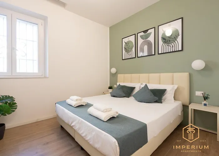 Imperium Luxury - 100mt To Metro A, 5 Min To Center, Pvt Bathroom, A-c Rome